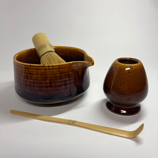 Matcha Set Autumn Ember, Starter Kit