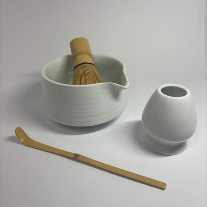 Matcha Set White Whisper, Starter Kit