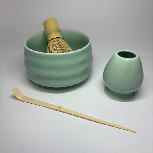 Matcha Set seafoam Green, Starter Kit