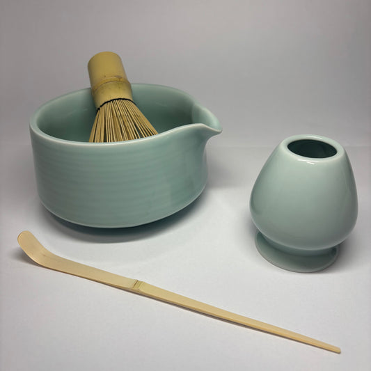 Matcha Set Duck Egg Blue, Starter Kit