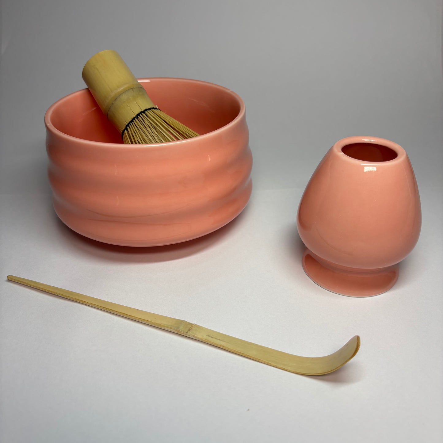 Matcha Set Light Coral Pink, starter kit