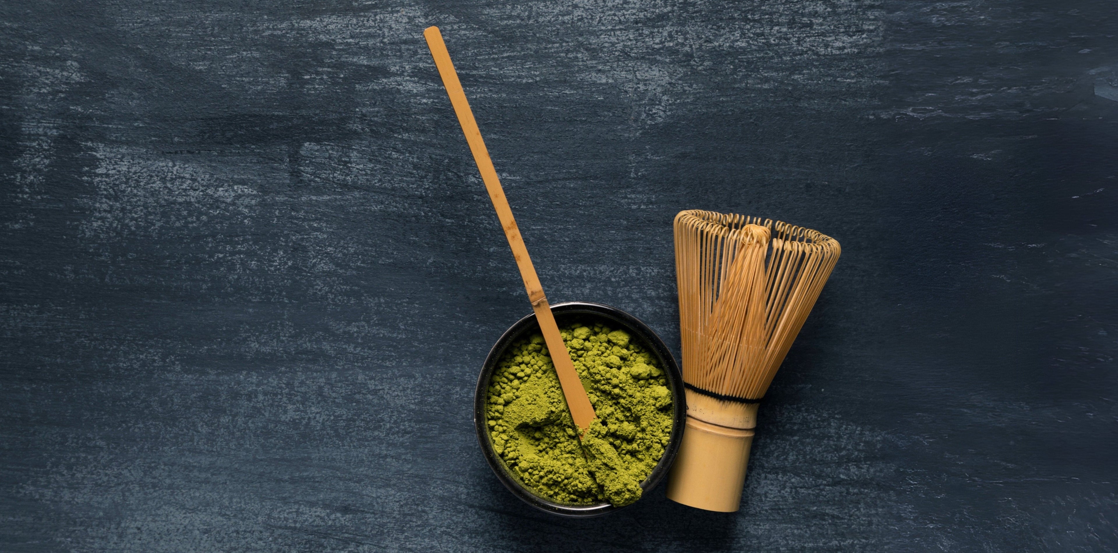 Matcha Bamboo Whisk and Scoop / Spoon. Chasen and Chashaku